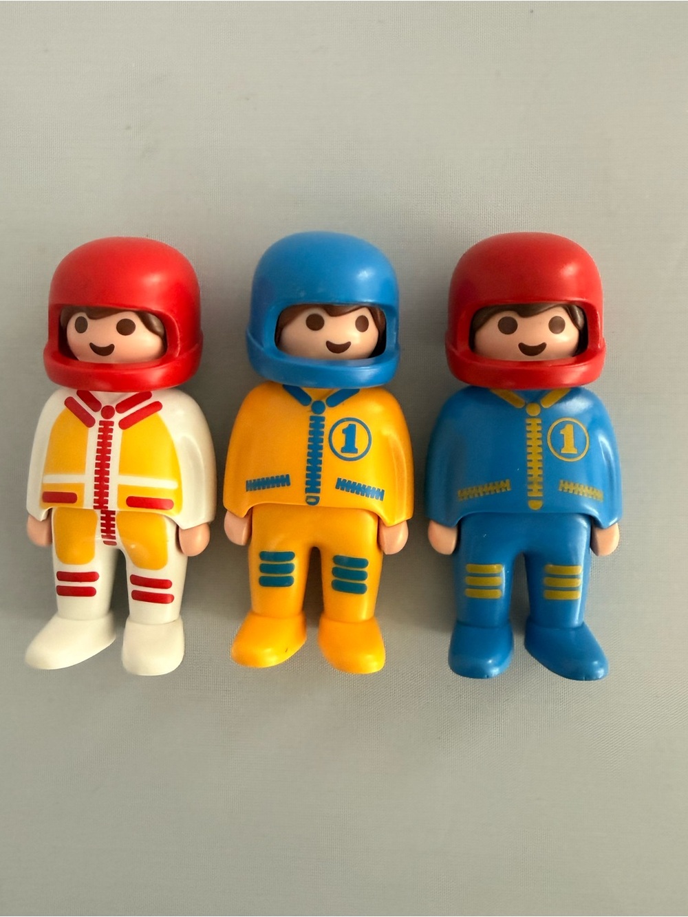 PLAYMOBIL 123 Race Car DRIVERS LOT